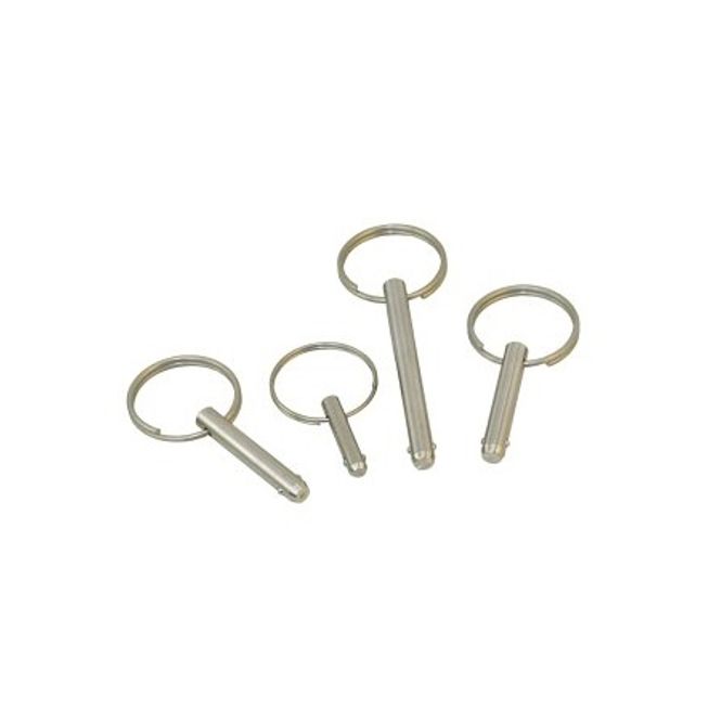 Hovedbilde LÅSESPLINT MED KULE OG RING 12 MM