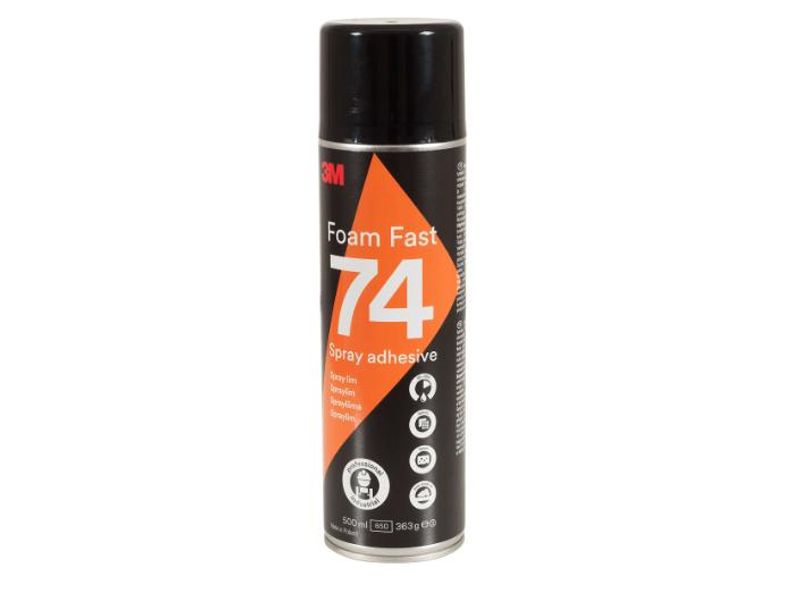 Spraylim 3M 74 Skumplastlim 0,5 ltr.