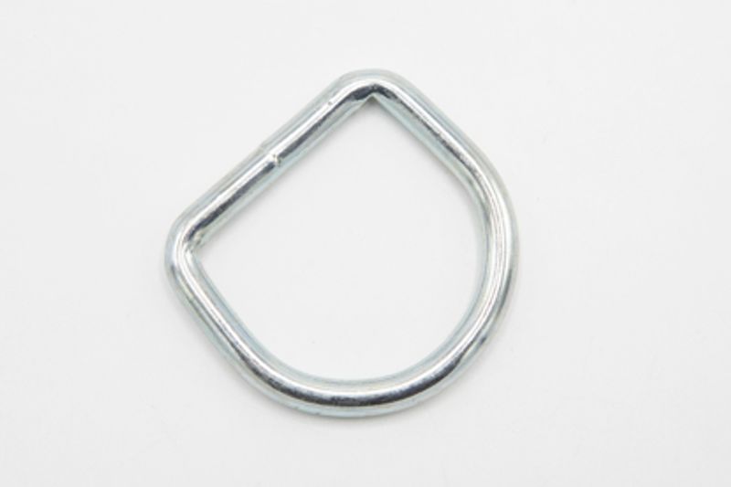 D-ring sveiset 38 x 38 x 6mm forsinket