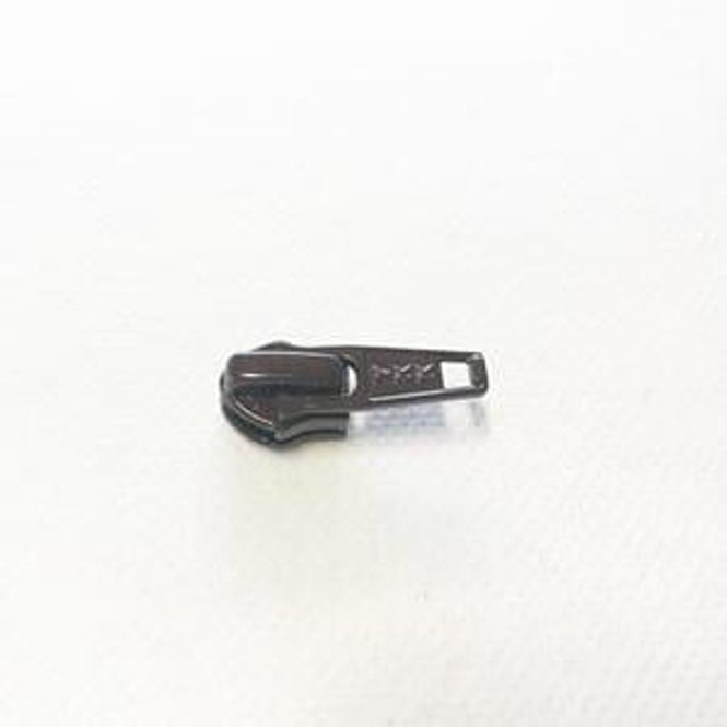 Hovedbilde GLIDELÅSSKYVER SPIRAL 5 MM YKK METALL BRUN