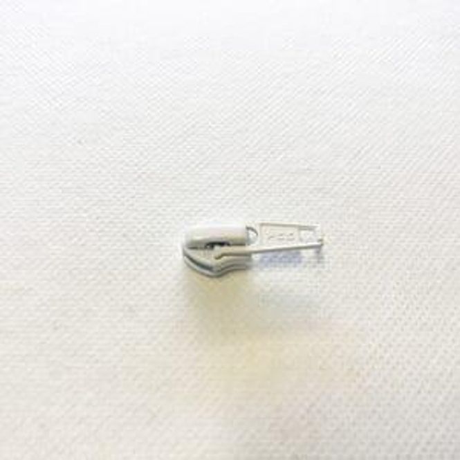 Hovedbilde GLIDELÅSSKYVER SPIRAL 5 MM YKK METALL HVIT